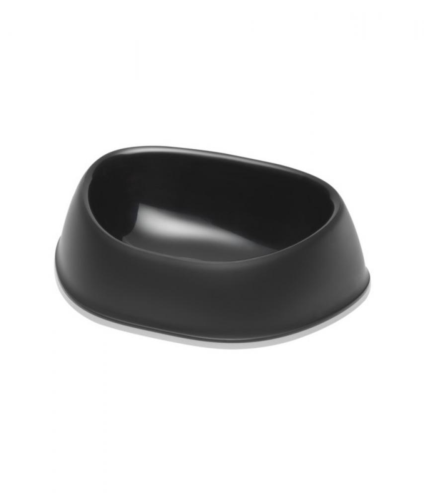 Moderna Sensibowl Single Plastic - Black - 350ml - Inter M pet bowl kit feeding bowl for pets safety plastic dog bowls feeding water food puppy feeder non slip cat bowl dog bowl