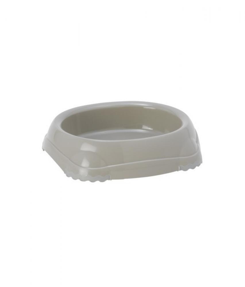 Moderna Double Smartly Bowl - Single - Grey - M m pets yumi smart bowl white