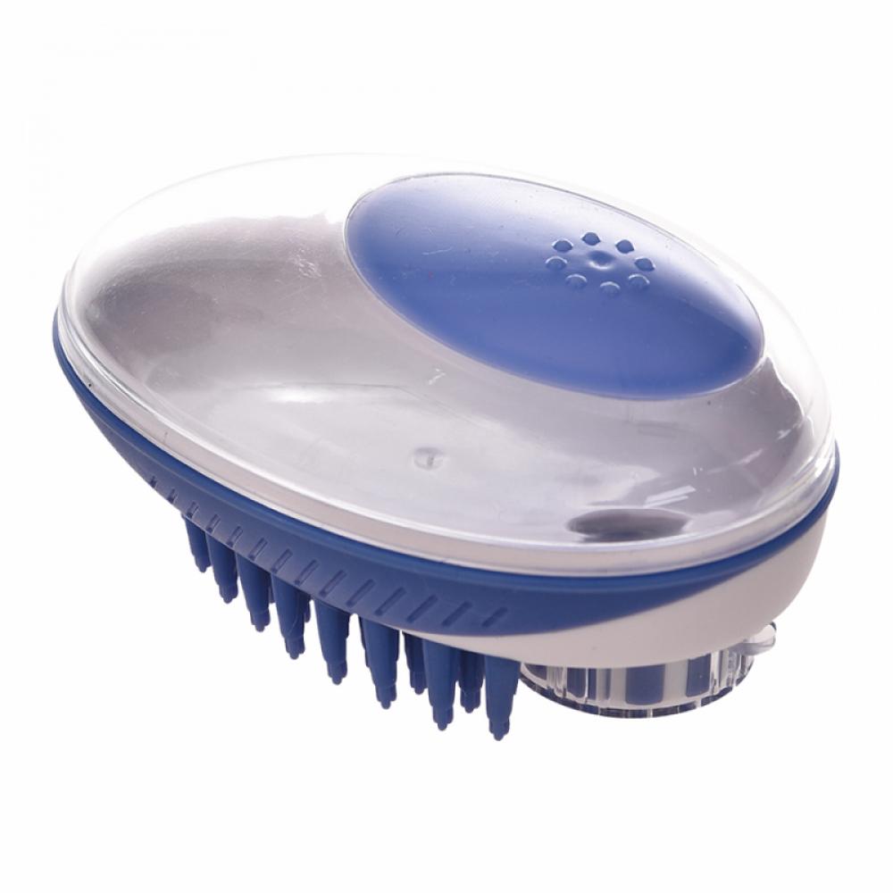 M-Pet Rubeaz - Soap Dispenser \& Brush - Blue brabantia renew soap dispenser dark grey
