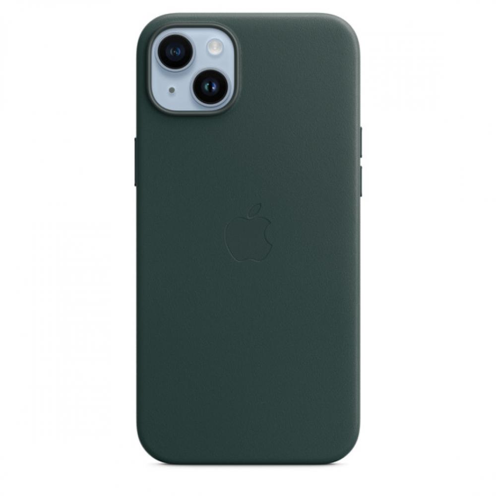 Apple Iphone 14 Plus Leather Case Mppa3Z Forest Green With Magsafe чехол apple iphone 13 pro leather case magsafe wisteria