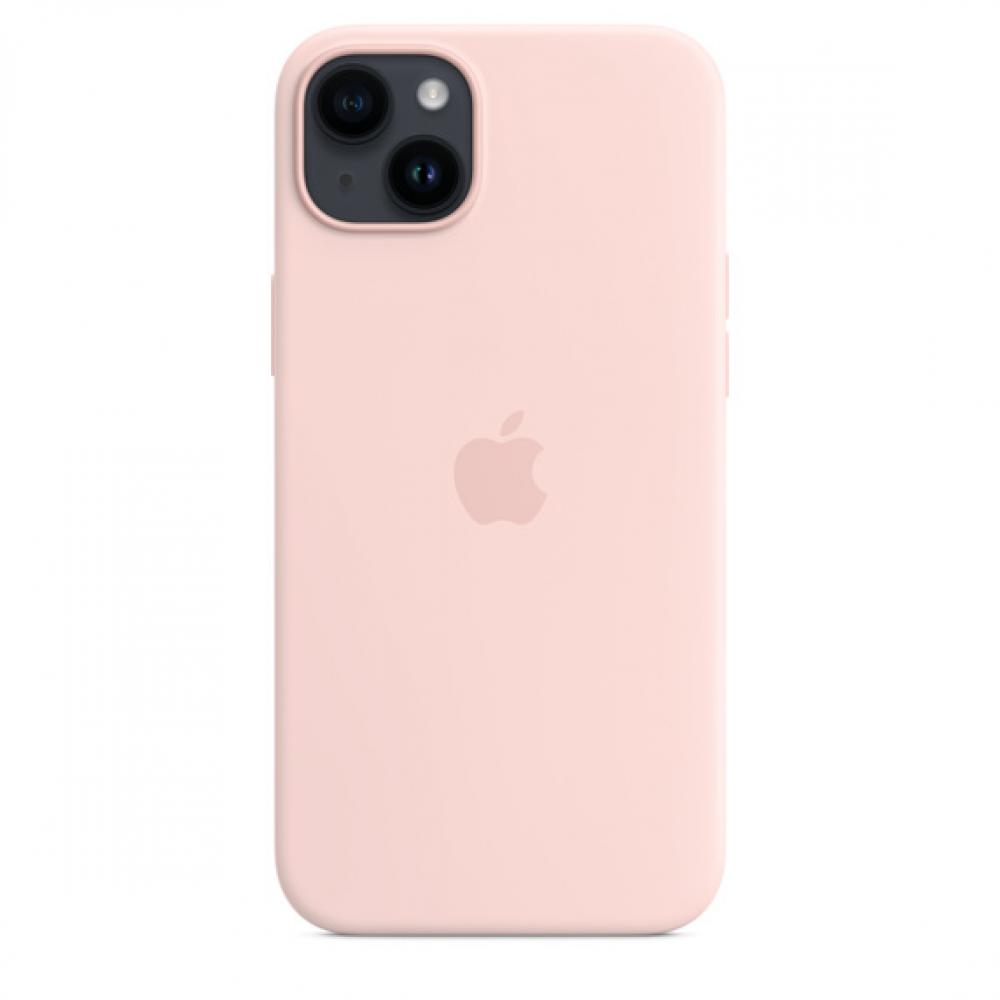 цена Apple Iphone 14 Plus Silicone Case Mpt73Z Chalk Pink With Magsafe