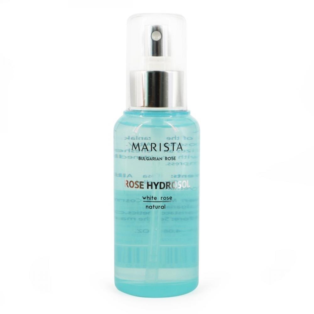 MARISTA White Rose Hydrosol Natural Spray 120 ml. uprooted depilatory spray natural plant extracts hair removal spray non irritating skin care powerful fast epilation remover