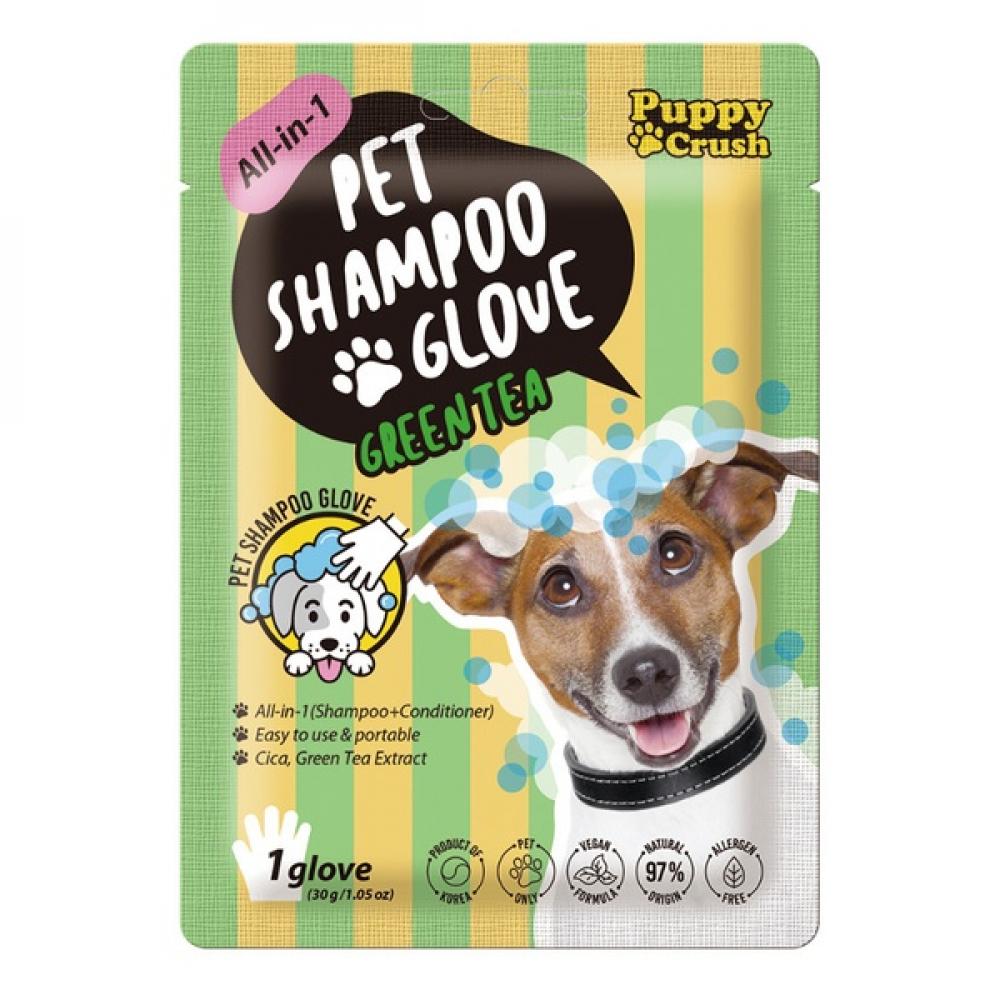 цена All-In-1 Pet Shampoo Glove Green Tea 1Glove