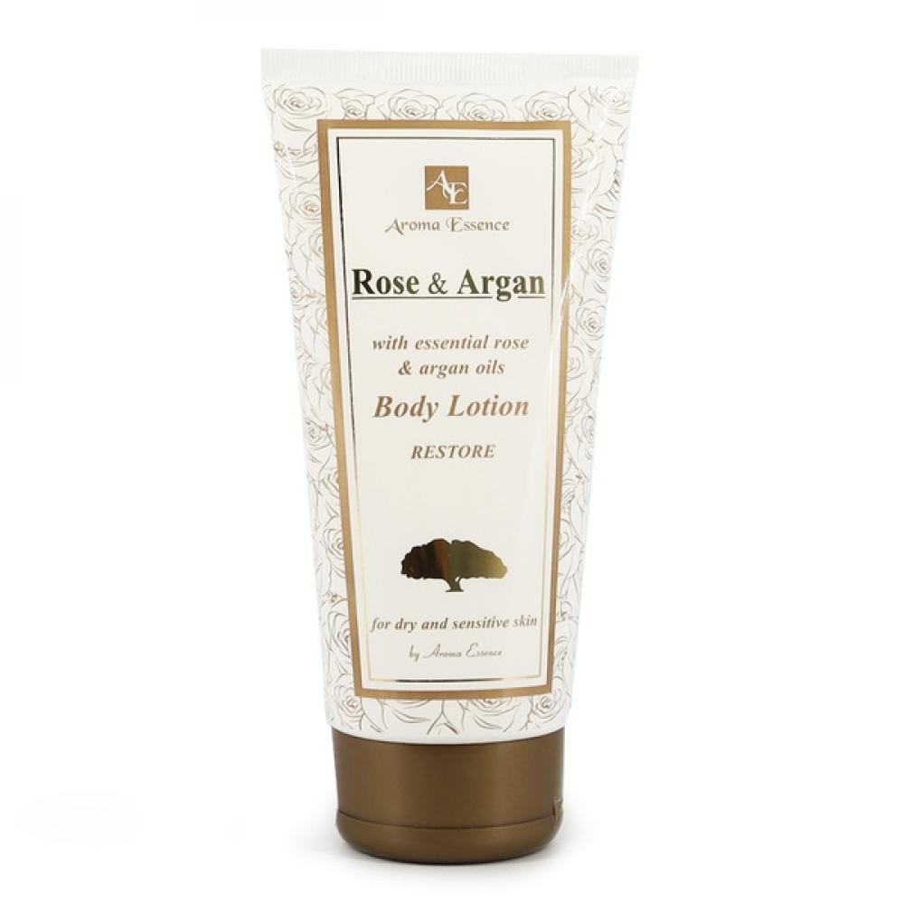 Body Lotion ROSE & ARGAN* restore with essential rose and argan oils, 200 ml. dedeweifu wormwood essential oil compound essential oil body massage essential oil