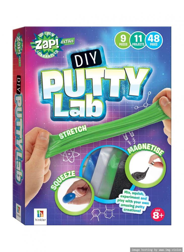 Hinkler Zap! Extra DIY Putty Lab hinkler zap extra puffy sticker studio