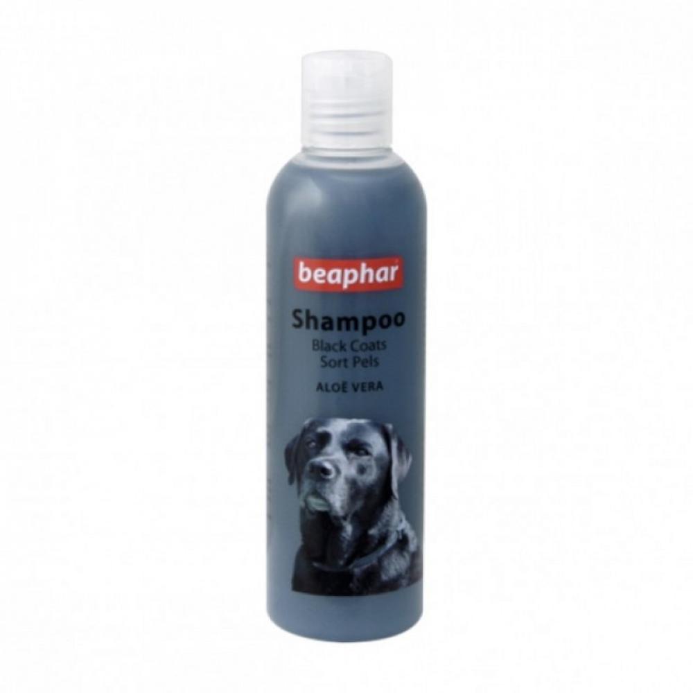 beaphar Shampoo Aloe Vera - Black Coat Dog - Black - 250ml beaphar shampoo for cats macadamia 250 ml