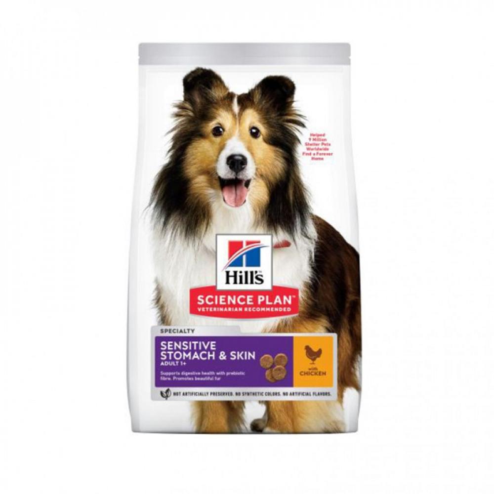 Hill's Science Plan Medium Adult Dog Sensitive Stomach \& Skin - Chicken - 2.5kg almo nature holistic adult dog medium