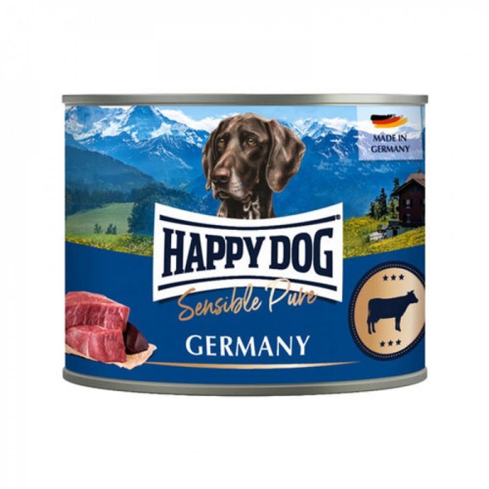 Happy Dog Germany Sensible Pure Rind - Can - 200g happy dog pure turkey can box 12 400g