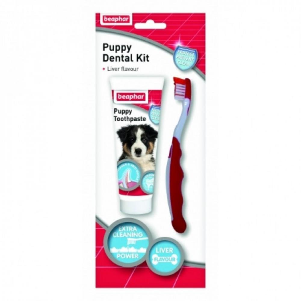 Beaphar Puppy Dental Kit - S beaphar toothpaste 100g