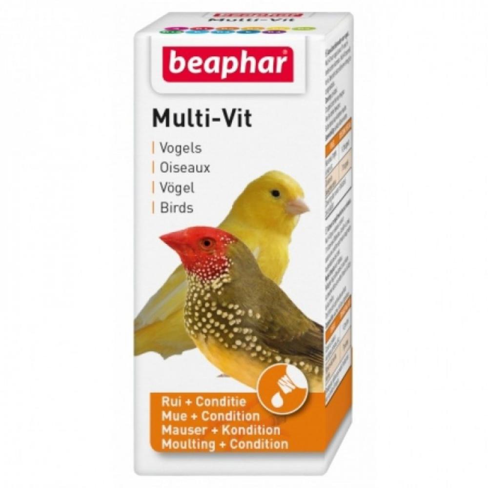 Beaphar Multi-Vit - Bird - 20ml beaphar bird mineral mixture 1 2kg