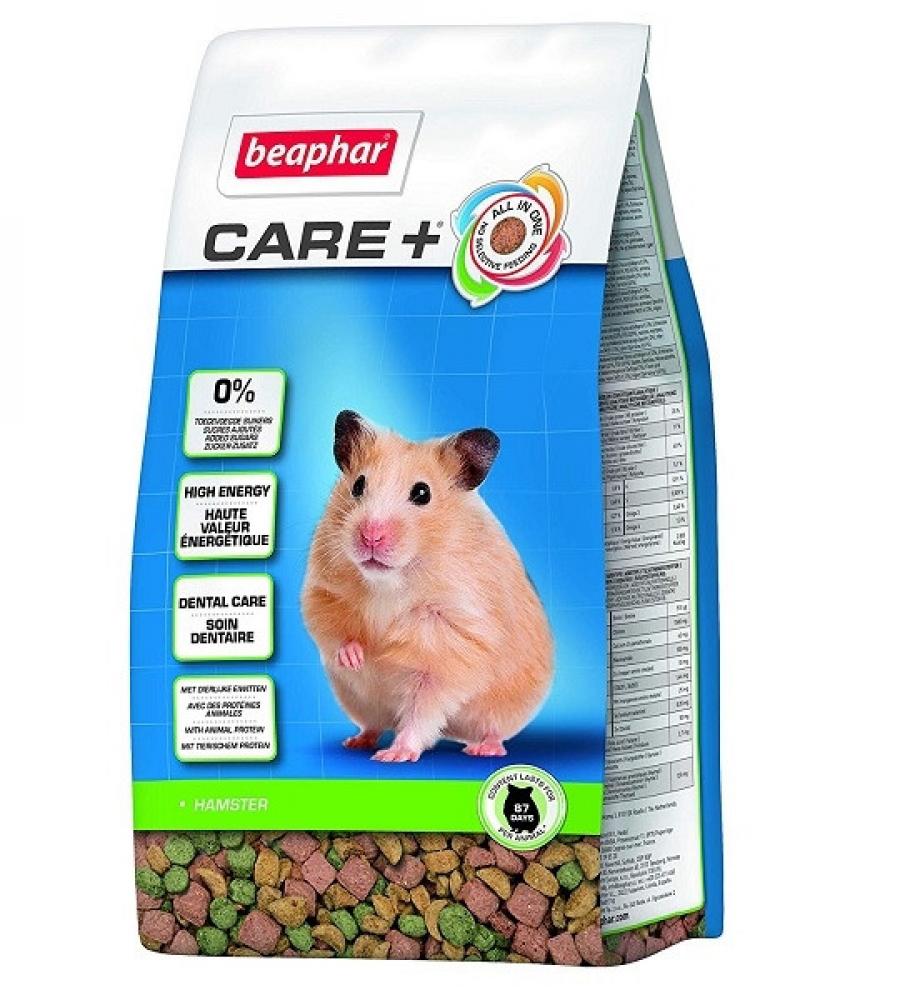 beaphar Care+ Hamster Food - 700g small animal hamster food bowl natural wooden pet squirrel guinea pig mice feeding food water bowls hamsters feeders supplies