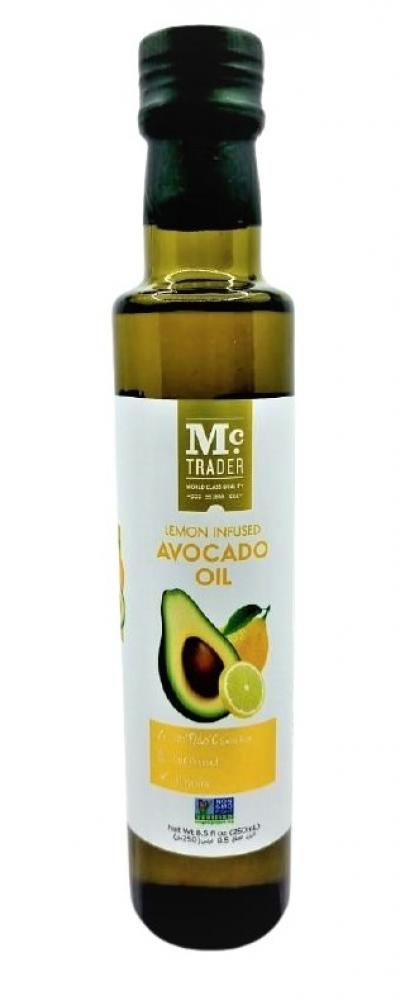 MC Trader Avocado Oil Lemon Infused 250ml fissman oil bottle with brush black clear 250ml