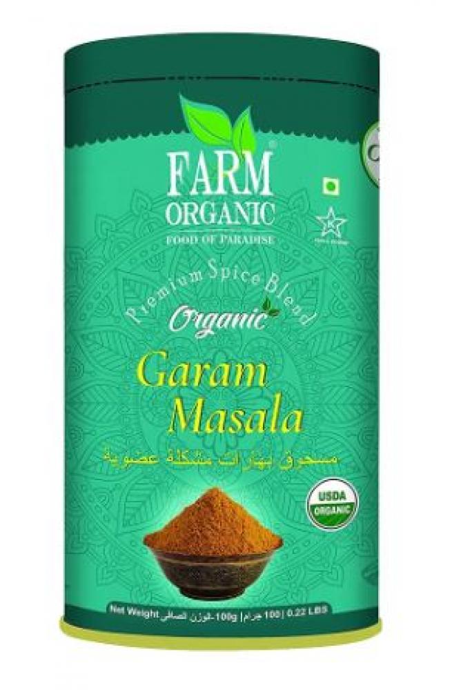 Farm Organic Gluten Free Garam Masala 100g farm organic gluten free licorice powder mulethi 100g