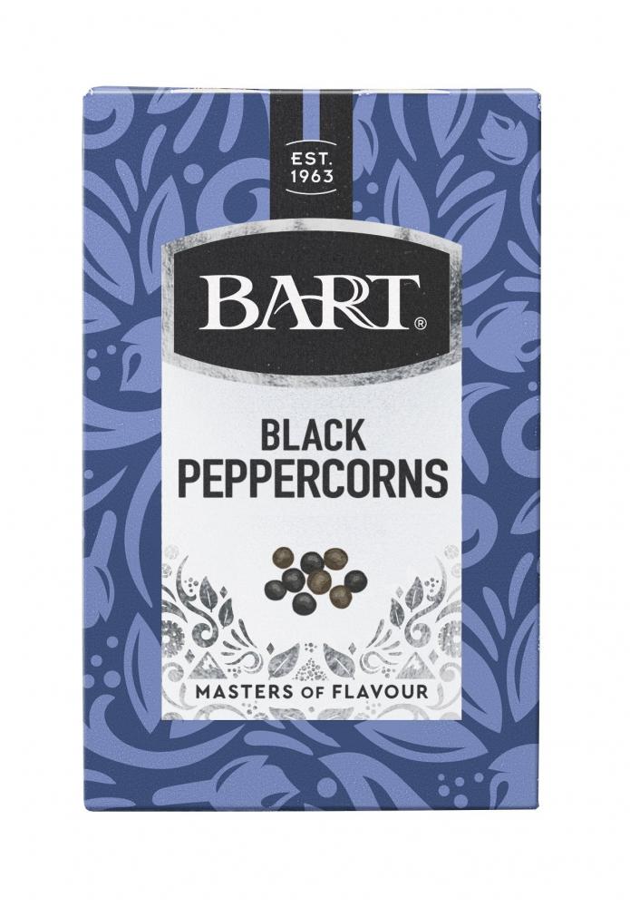 Bart Black Peppercorns (FAIRTRADE ORGANIC) 40G bart black peppercorns fairtrade organic 40g