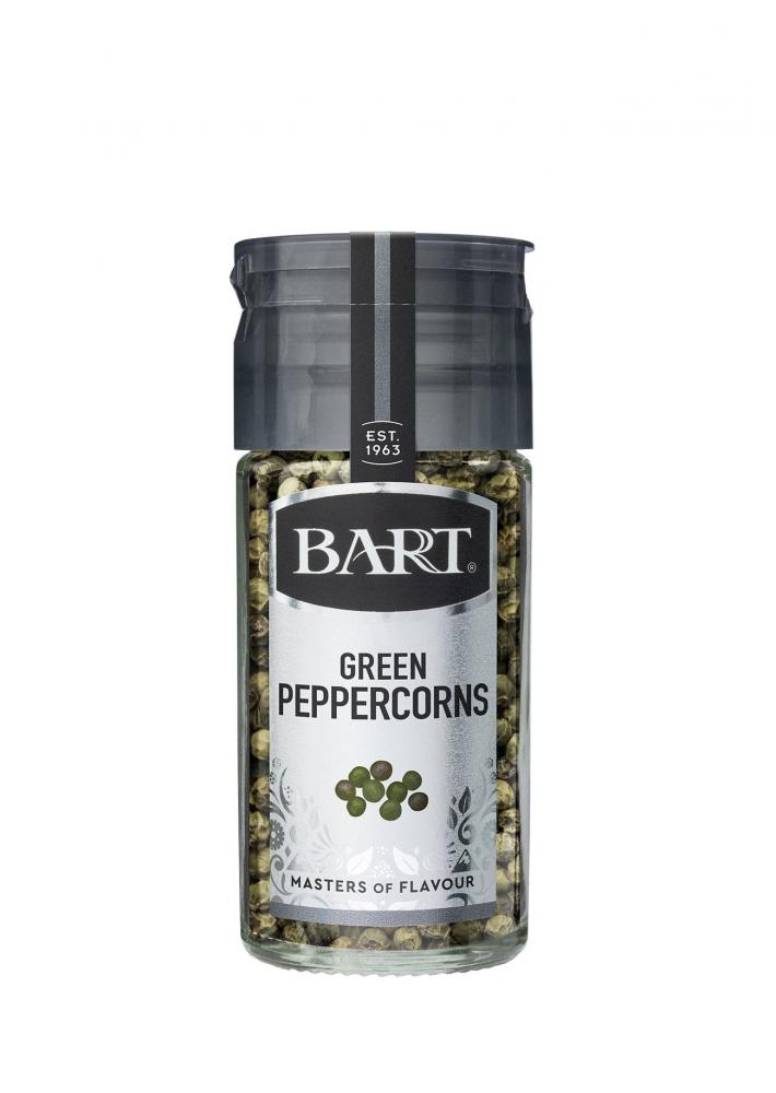 Bart Green Peppercorns 21G bart black peppercorns fairtrade organic 40g