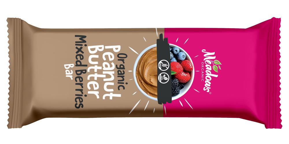 цена Organic & Gluten Free Peanut Butter Bar - Mixed Fruits 40g