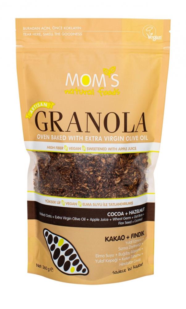 Cocoa & Hazelnut Granola 360 g oloaa chocolate granola 50g