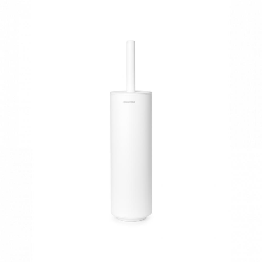 Brabantia Mindset Toilet brush and holder - White brabantia mindset toilet roll holder white