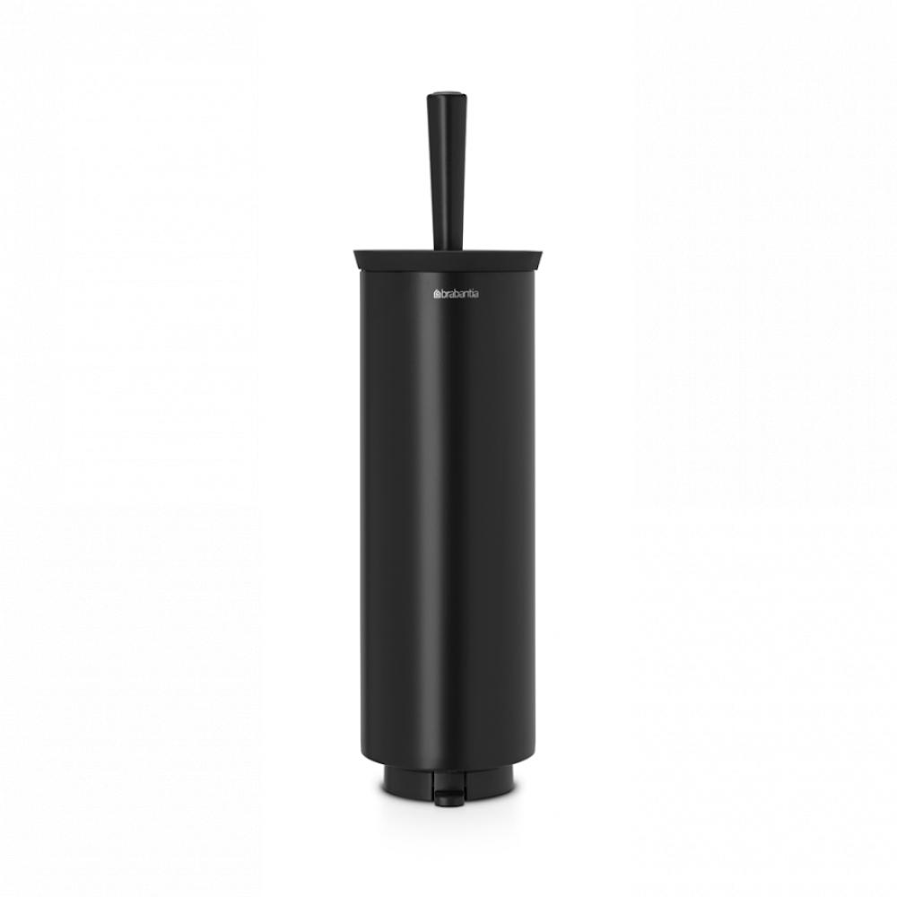 Brabantia Profile Toilet brush and holder - Black brabantia profile toilet roll holder brilliant steel