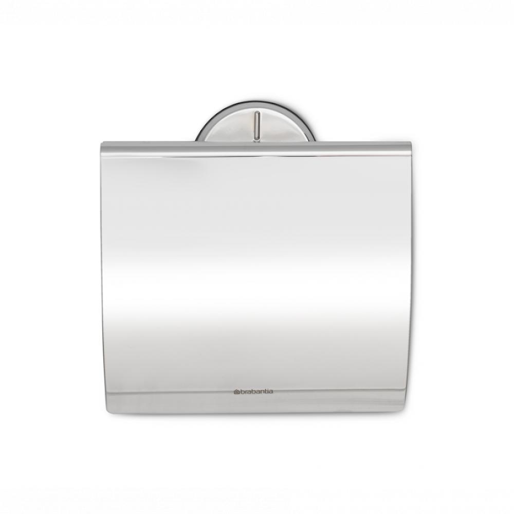 Brabantia Profile Toilet roll holder - Brilliant Steel brabantia mindset toilet roll dispenser white