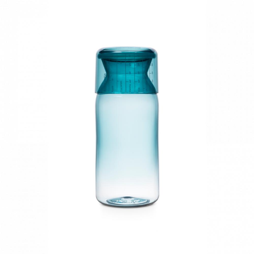 Brabantia Storage jar with measuring cup, 1.3 litre - Mint фото