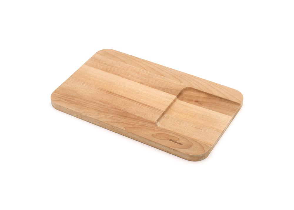 Brabantia Wooden Chopping Board for Vegetables brabantia chopping board small grape red
