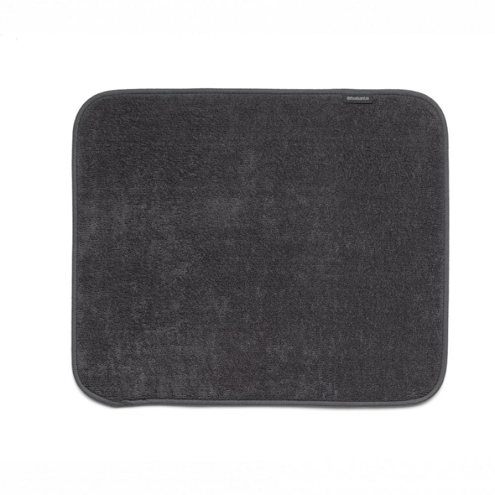 Brabantia Microfibre dish drying mat 47x40 cm - Dark Grey educational prayer mat for kids with touch buttons interactive prayer mat salah mat for kids