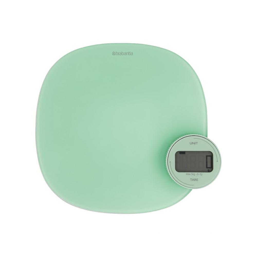 Brabantia Kitchen Scales plus - Green measuring cup with lid plastic measuring cups with scale baking measuring cup baking tool measuring tools and kitchen scales