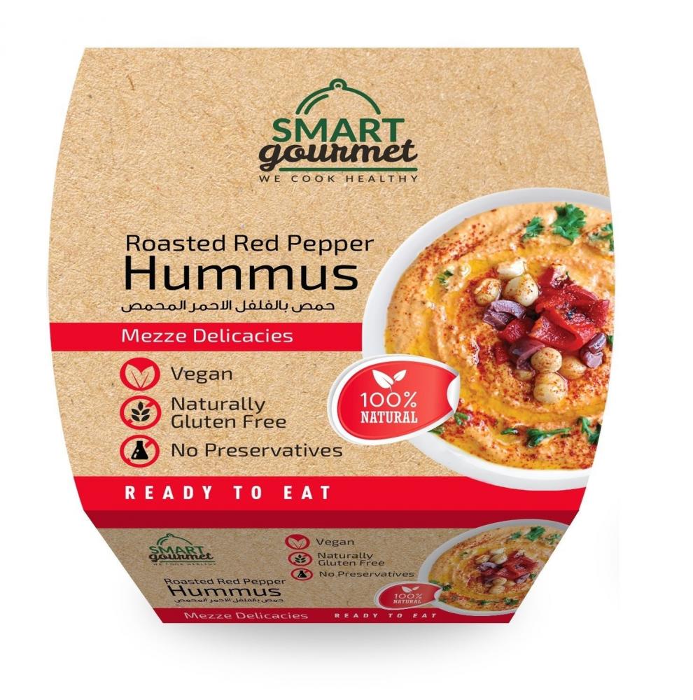 цена Vegan Gluten Free Roasted Red Pepper Hummus 225g
