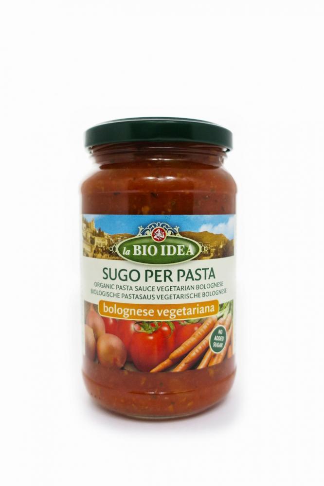 La Bio Idea Organic Bolognese Vegetariana 340g mr organic organic chilli arrabiata pasta sauce 350g