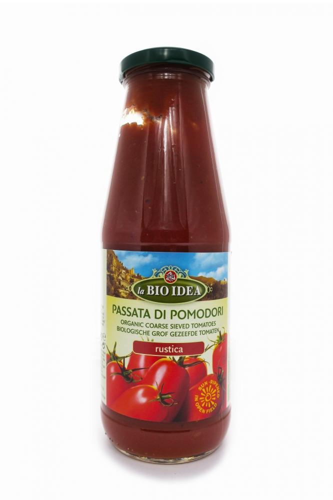 Bio Idea Passata Rustica Organic 680g mr organic chilli garlic passata sauce 400g