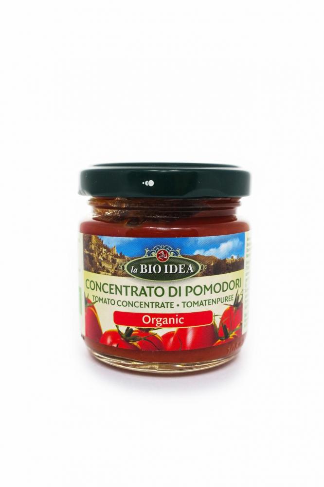 La Bio Idea Organic 22% Tomato Concentrate 100g tomatoes in bunch