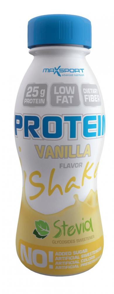 Maxsport Protein Milkshake Vanilla 310ml цена и фото