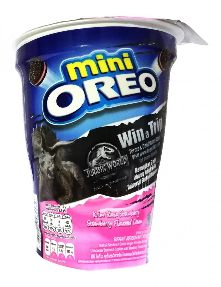 Oreo Mini Strawberry 61.3g wonderful taste and amazing aroma milka cookie sensations oreo 156g milka free shipping