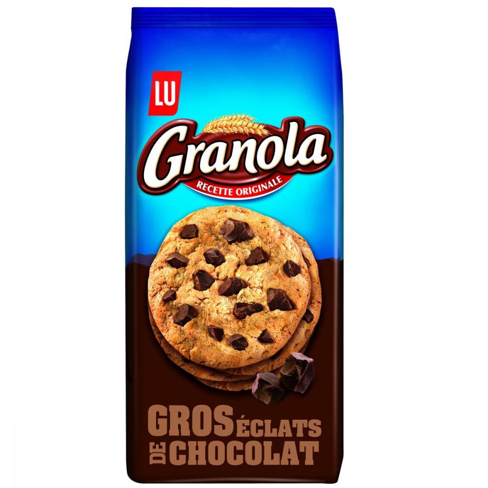 цена LU Granola Cookies Chocolate 184g