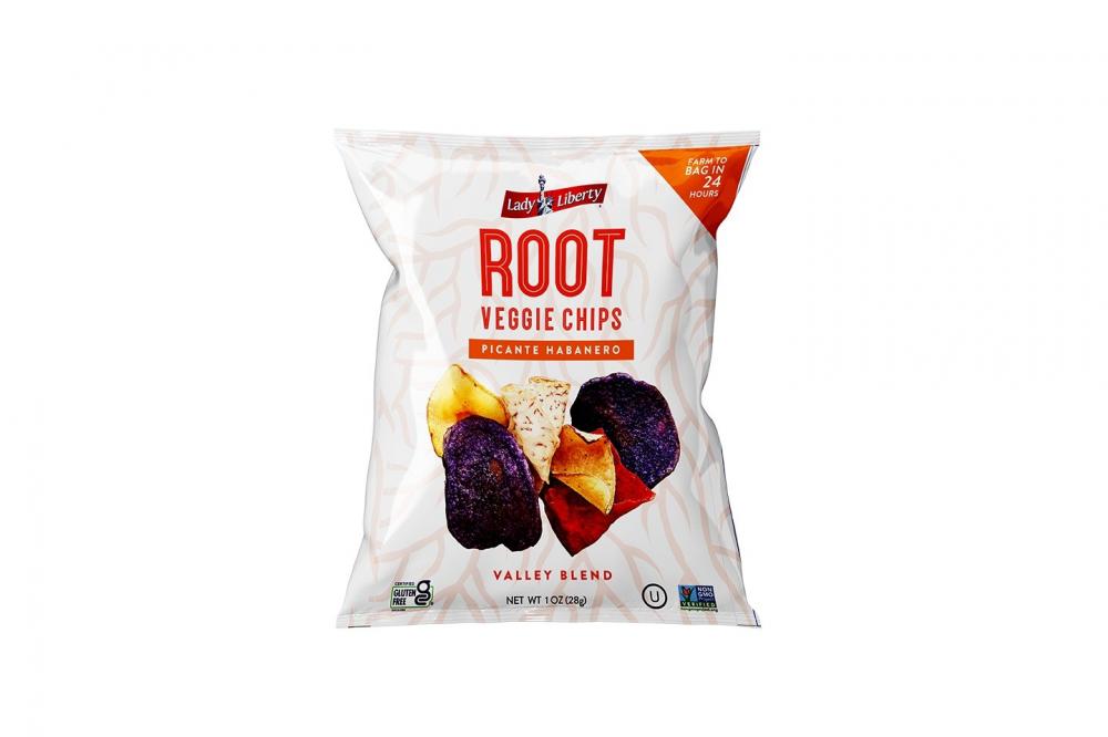 Lady Liberty Picante Habanero   Root Chips 28 g