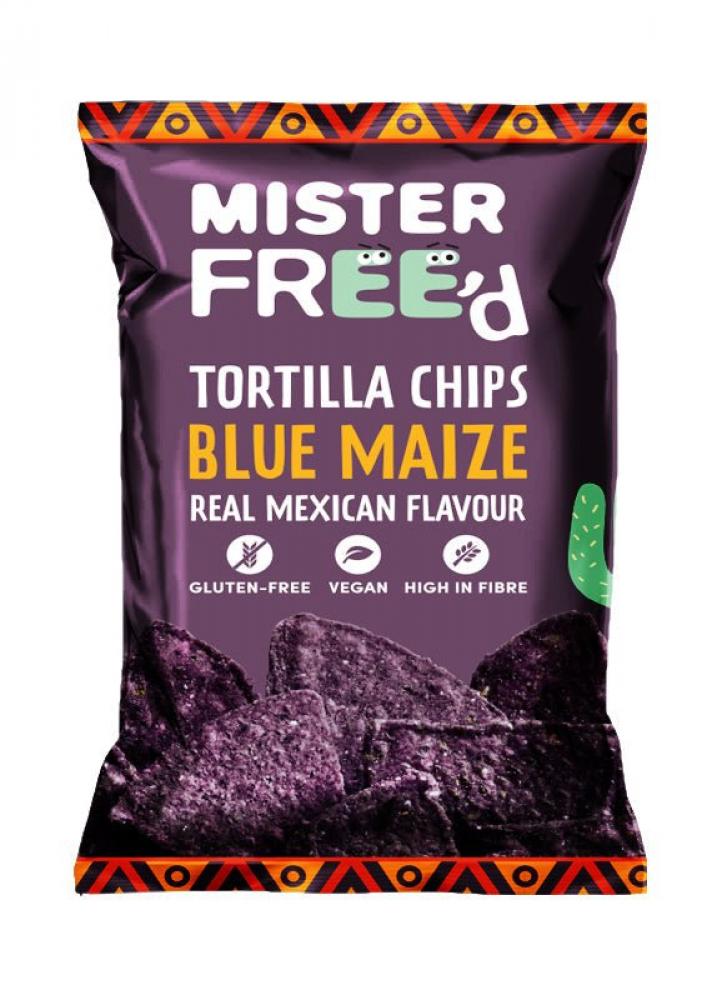 Mister Freed Tortilla Chips Blue Maize 135g mister freed tortilla chips blue maize 135g