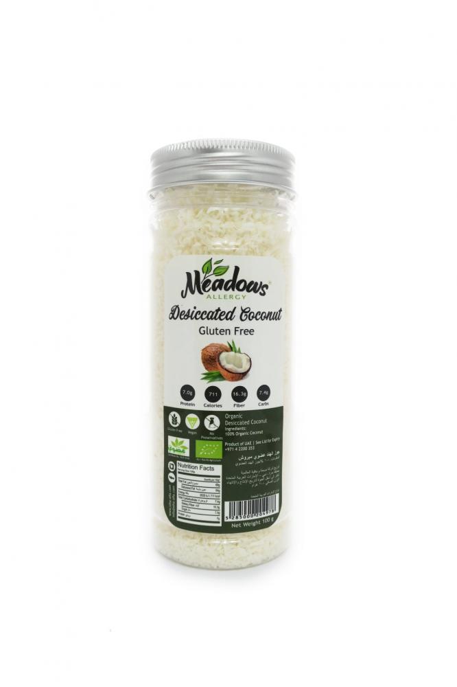 meadows freeze dried lemon powder 75g Organic Desiccated Coconut 100g
