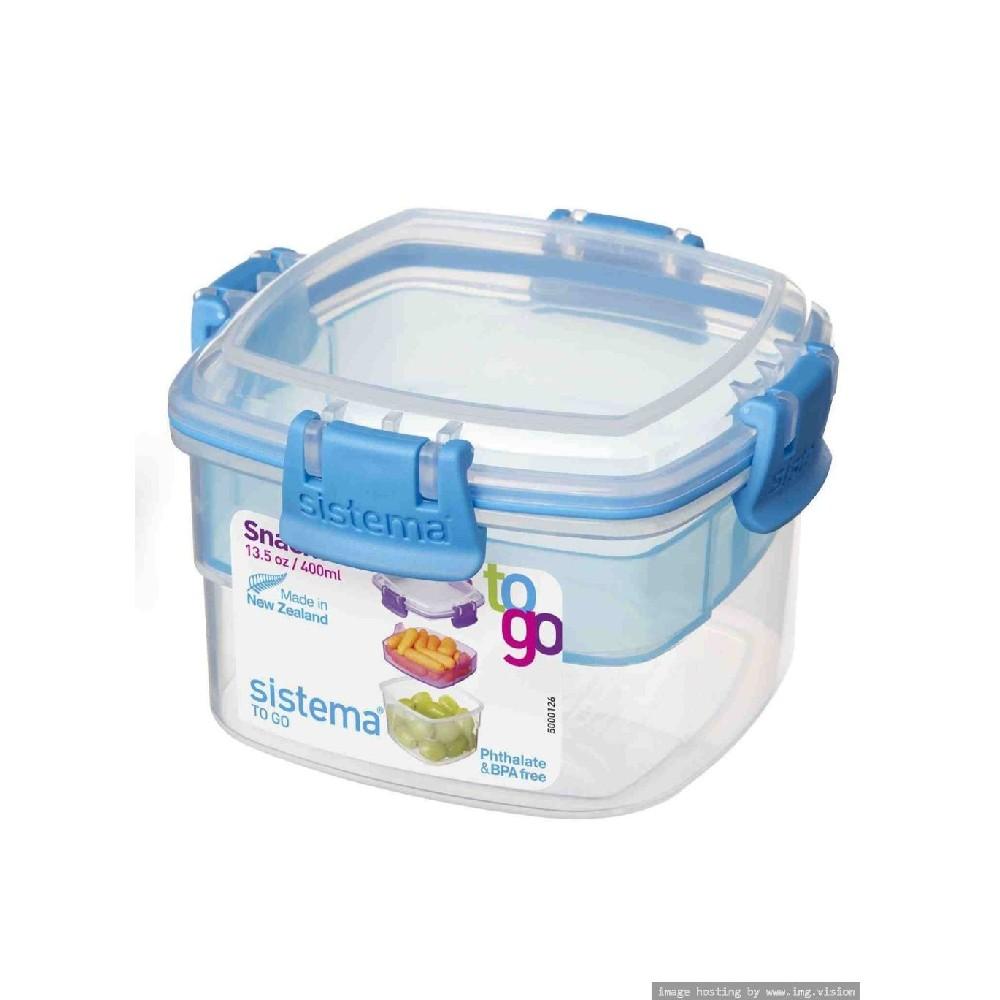 Sistema Snack To Go 400ML sistema rectangular lunch colored 3 pack sw 400ml