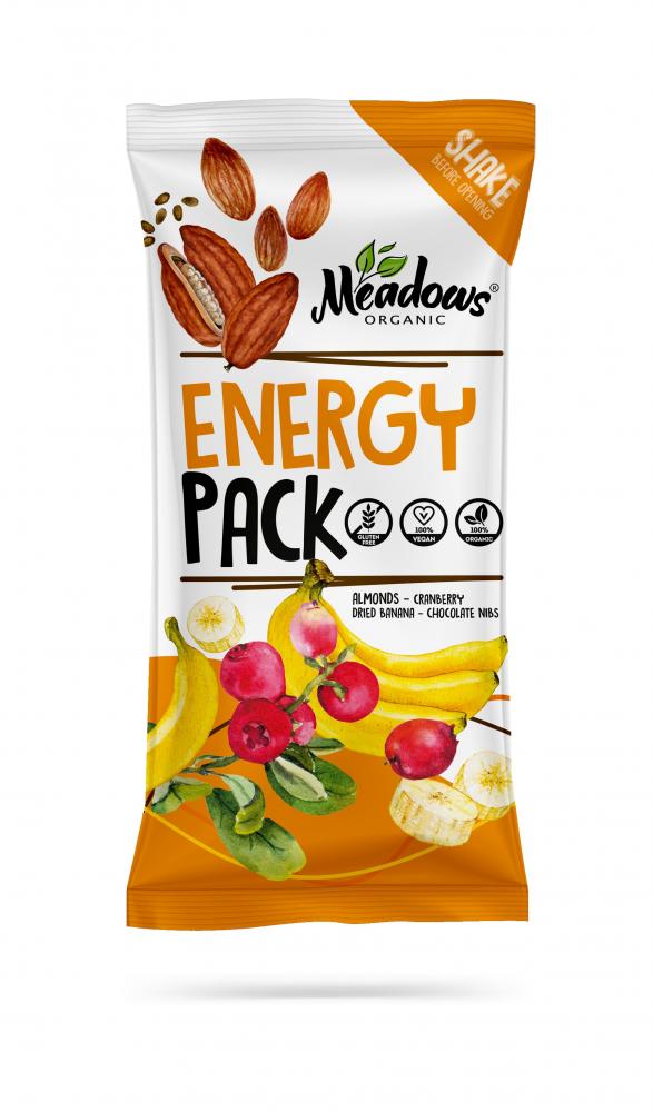 Meadows Energy Pack 35g raw organic meal shake
