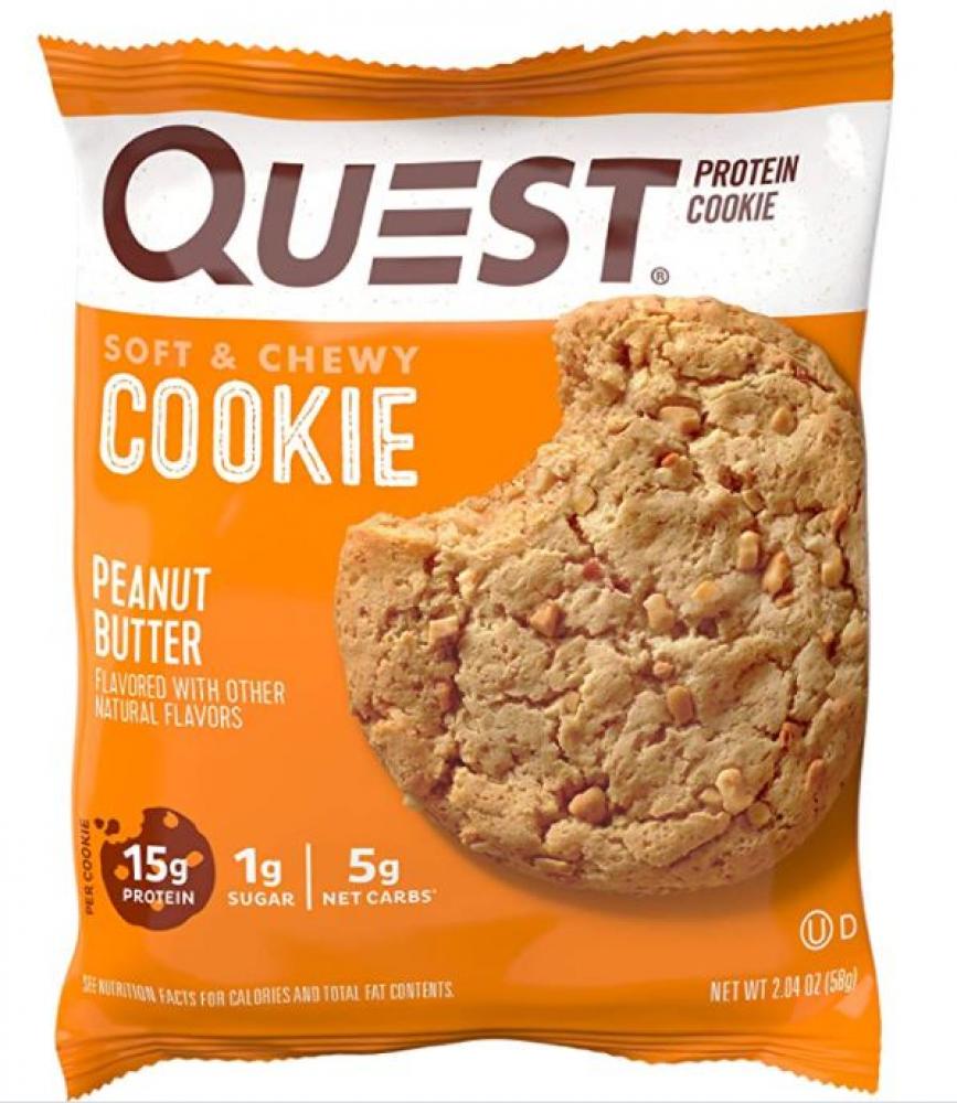 Peanut Butter Protein Cookie 59g peanut butter protein bar 15х70г