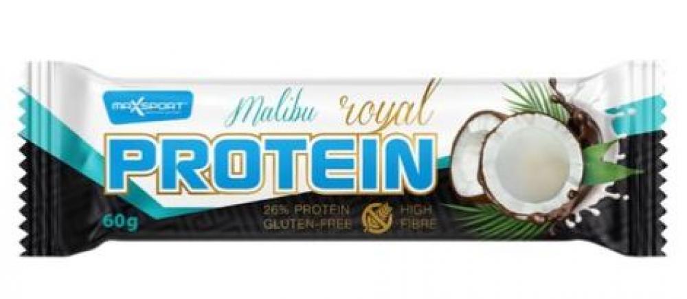 Maxsport Royal Protein Malibu 60g calcium iron zinc growth protein powder 1000g whey blend drink nutrition protein powder