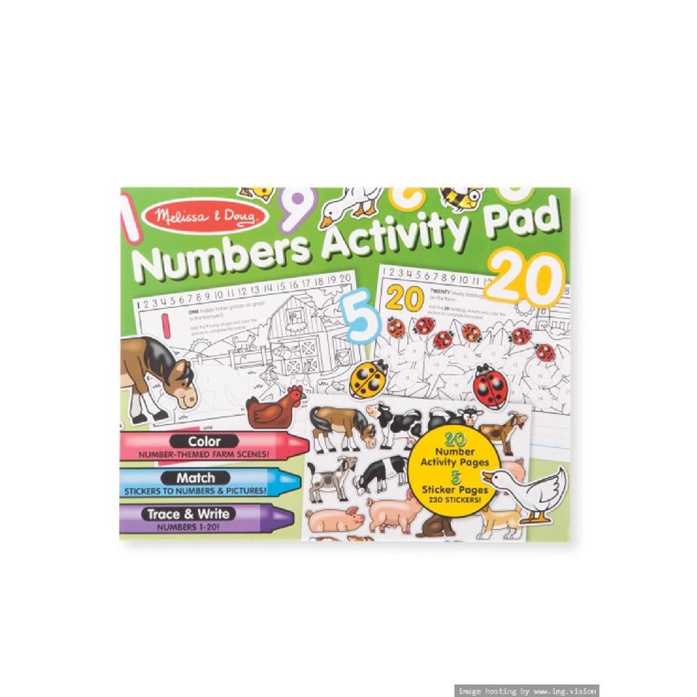 Melissa & Doug Numbers Activity Pad