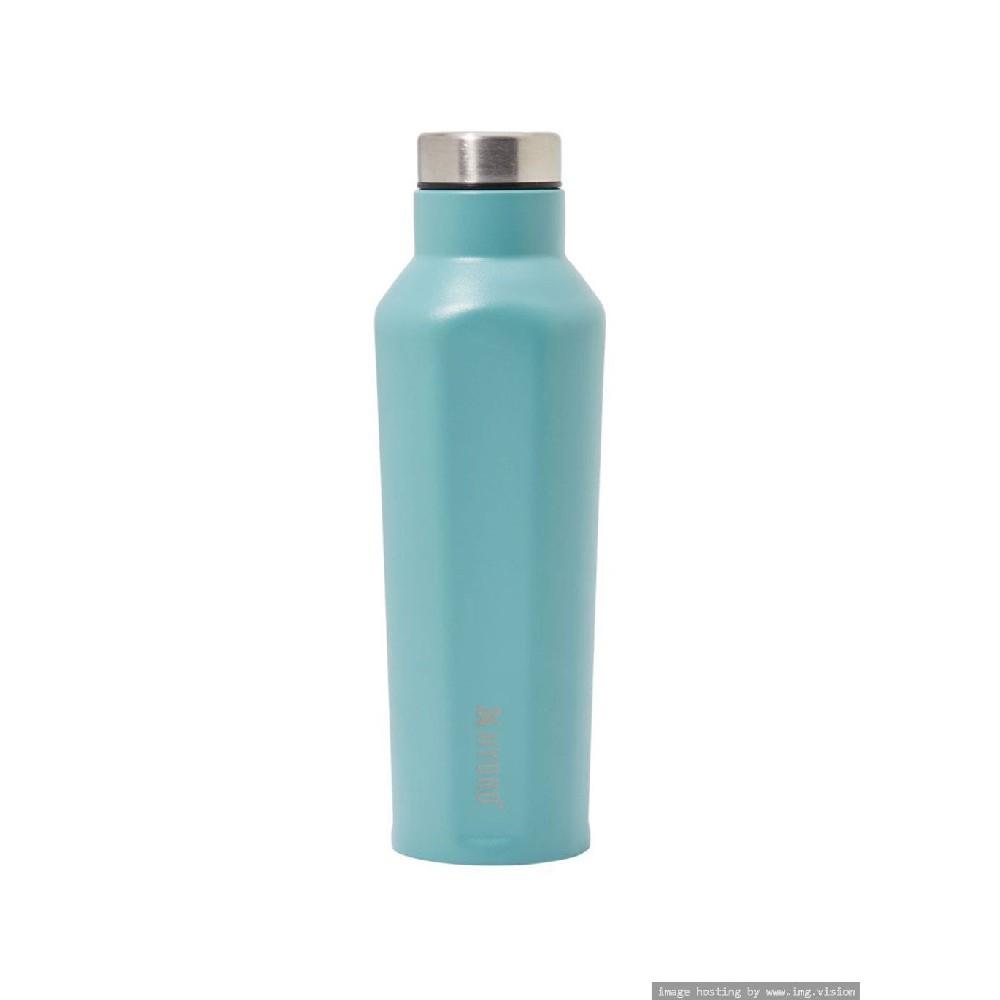 Neoflam Double Wall Stainless Steel Water Bottle 500ML Green sistema chic stainless steel teal bottle 280ml
