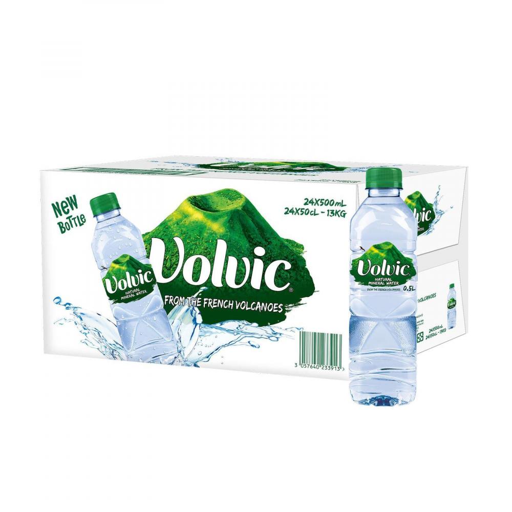 Volvic Natural Mineral Water 500ml x 24Pcs цена и фото