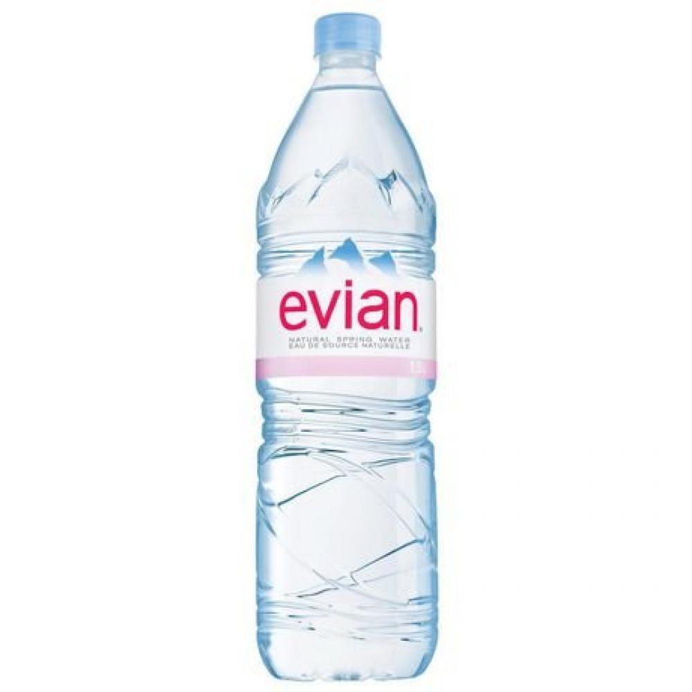 Evian Mineral Water 1.5L evian natural mineral water 400ml