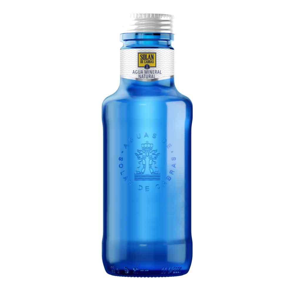 цена Solan De Cabras Still Water 330ml x 24pcs Glass Bottles