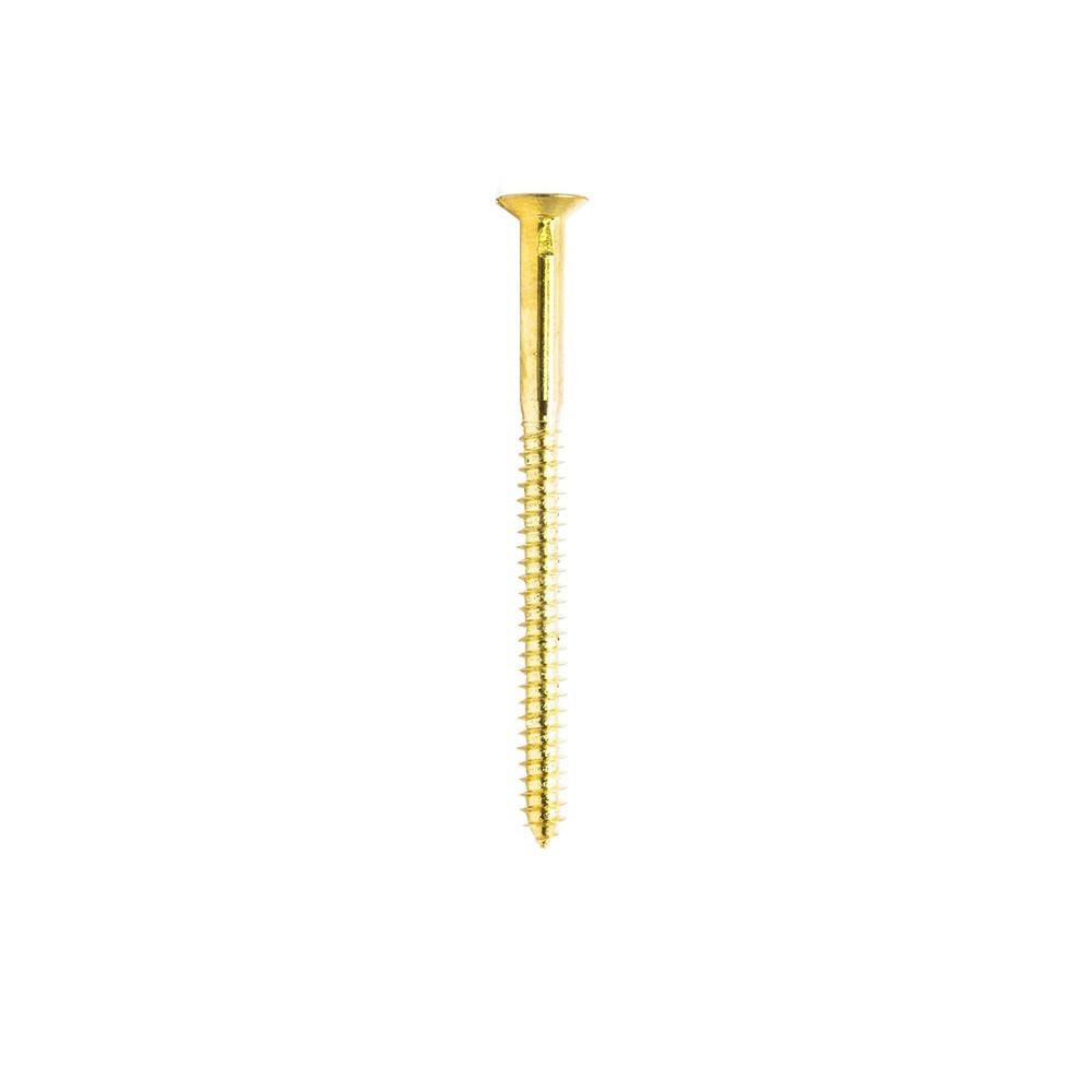 Homesmiths B.P Wood Screw 4 X 12 mm m4 antique bronze self tapping brass screws for wood products hinge hap hardware tool accessories corss countersunk flat head