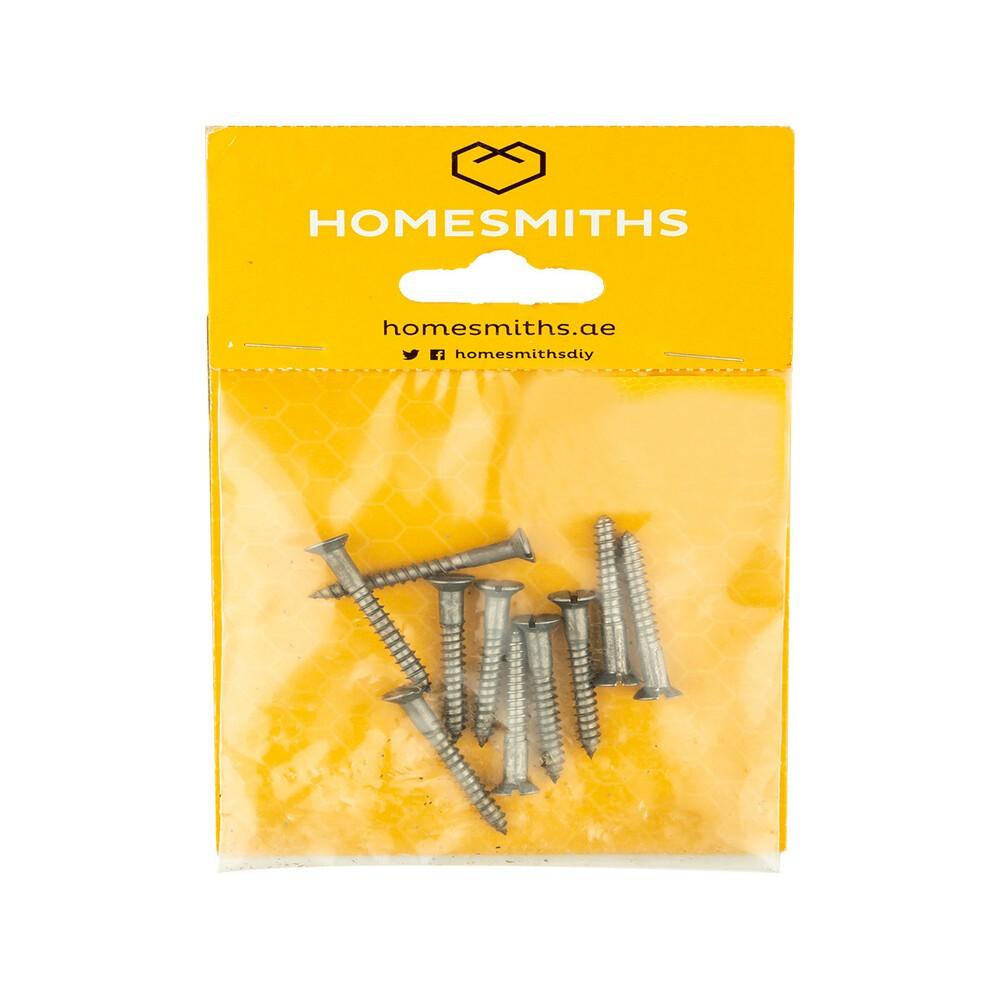 Homesmiths M.S Wood Screw 10mm x 1.5 inch