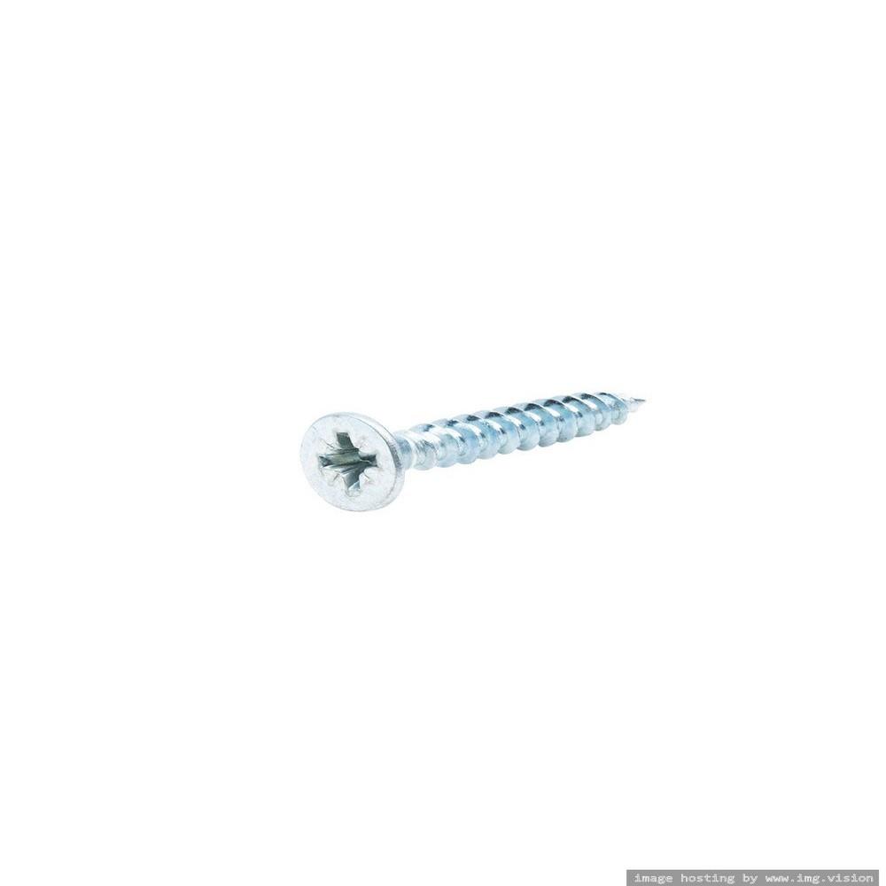 Homesmiths Chipboard Screw ZP 6.0 X 40 mm Pack of 10 homesmiths chipboard screw zp 5 0 x 40mm